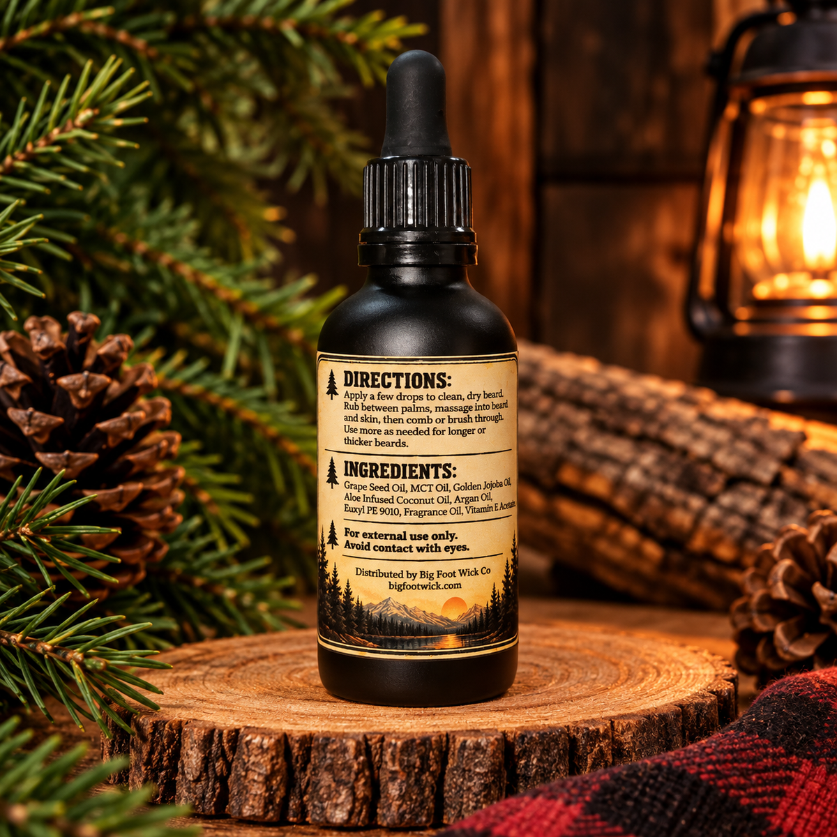 Bigfoot’s Beard Oil Sandalwood Amber