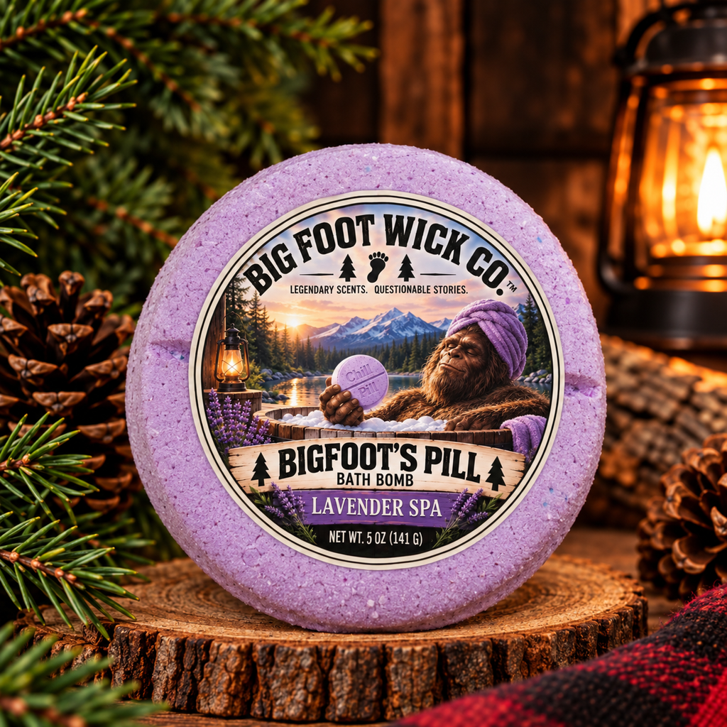 Lavender Spa Chill Pill Bath Bomb