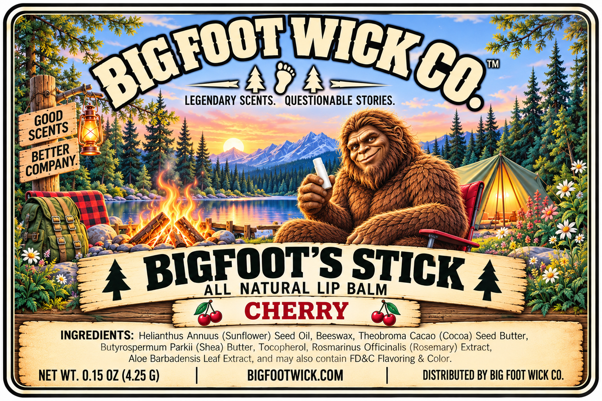 Bigfoot’s Stick Cherry Lip Balm