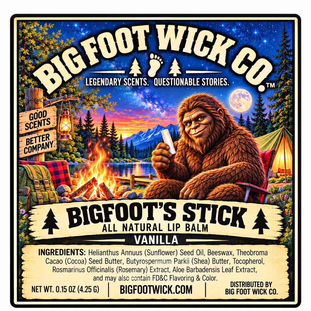 Bigfoot’s Stick Vanilla Lip Balm