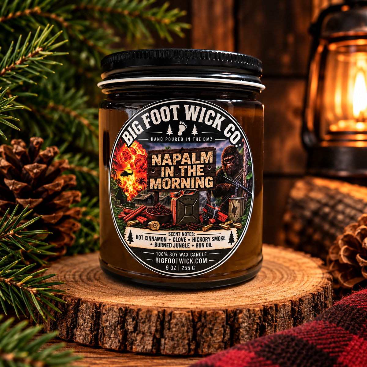 Napalm in the Morning – 9 oz Soy Candle