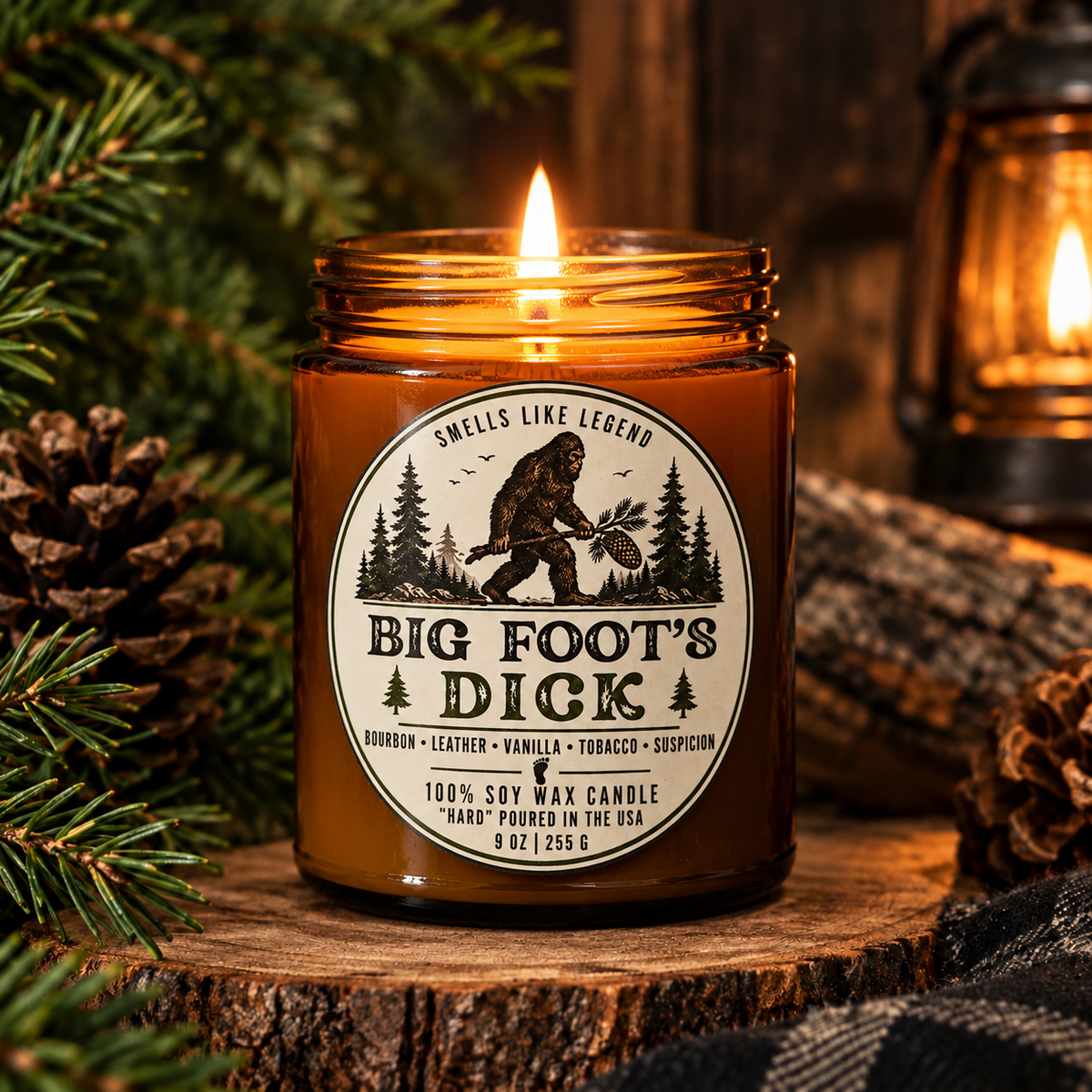 Big Foot's Dick - 9 oz Scented Candle